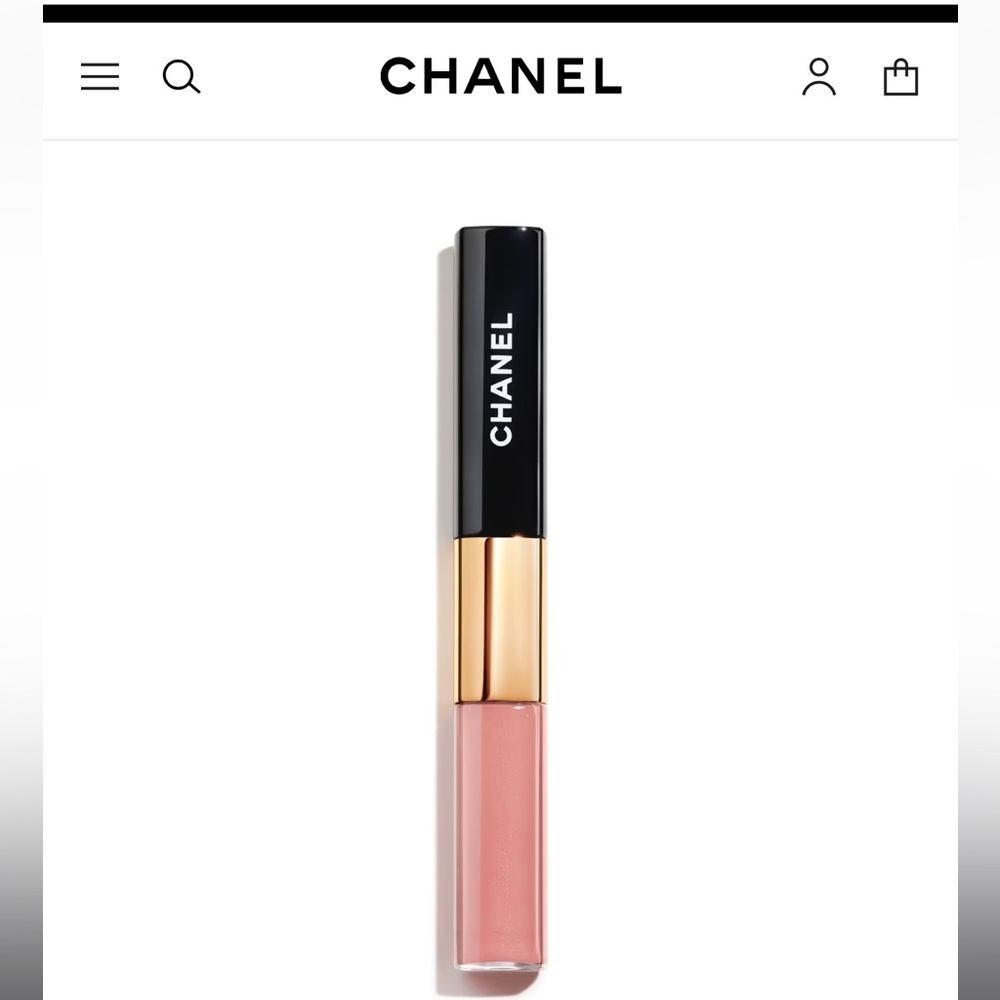 CHANEL Le Rouge Duo Ultra Tenue - Merry Rose #397
Lipstick and lipgloss Duo